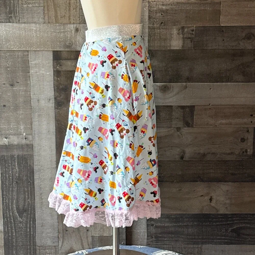 Disney Ice Cream skirt xsmall Disneyland costume Mickey Mouse vacation cosplay - Picture 9 of 11
